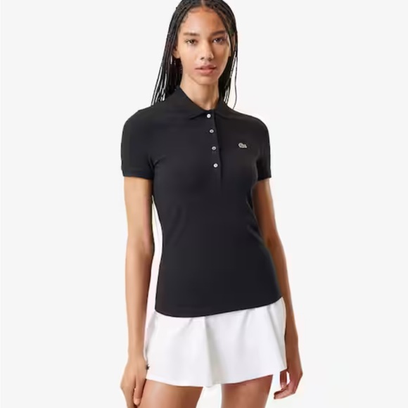 Lacoste Black Polo Top Women’s - Picture 2 of 7